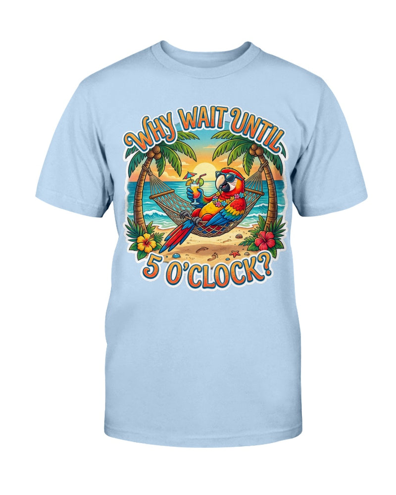 Why wait untl 5 O'Clock Jimmy Buffett Tee Shirt