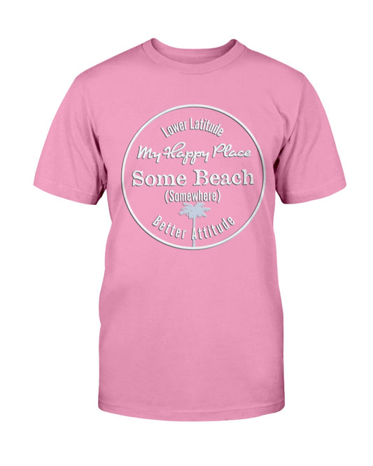 Some beach somewhere summertime cotton tshirt