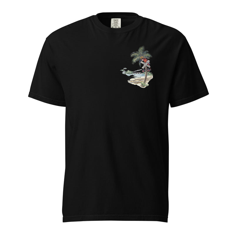 Caribbean Caboose Tee Front & Back Print Premium Tee