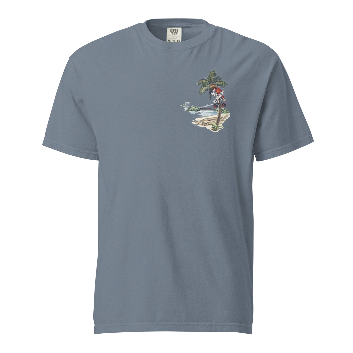 Caribbean Caboose Tee Front & Back Print Premium Tee