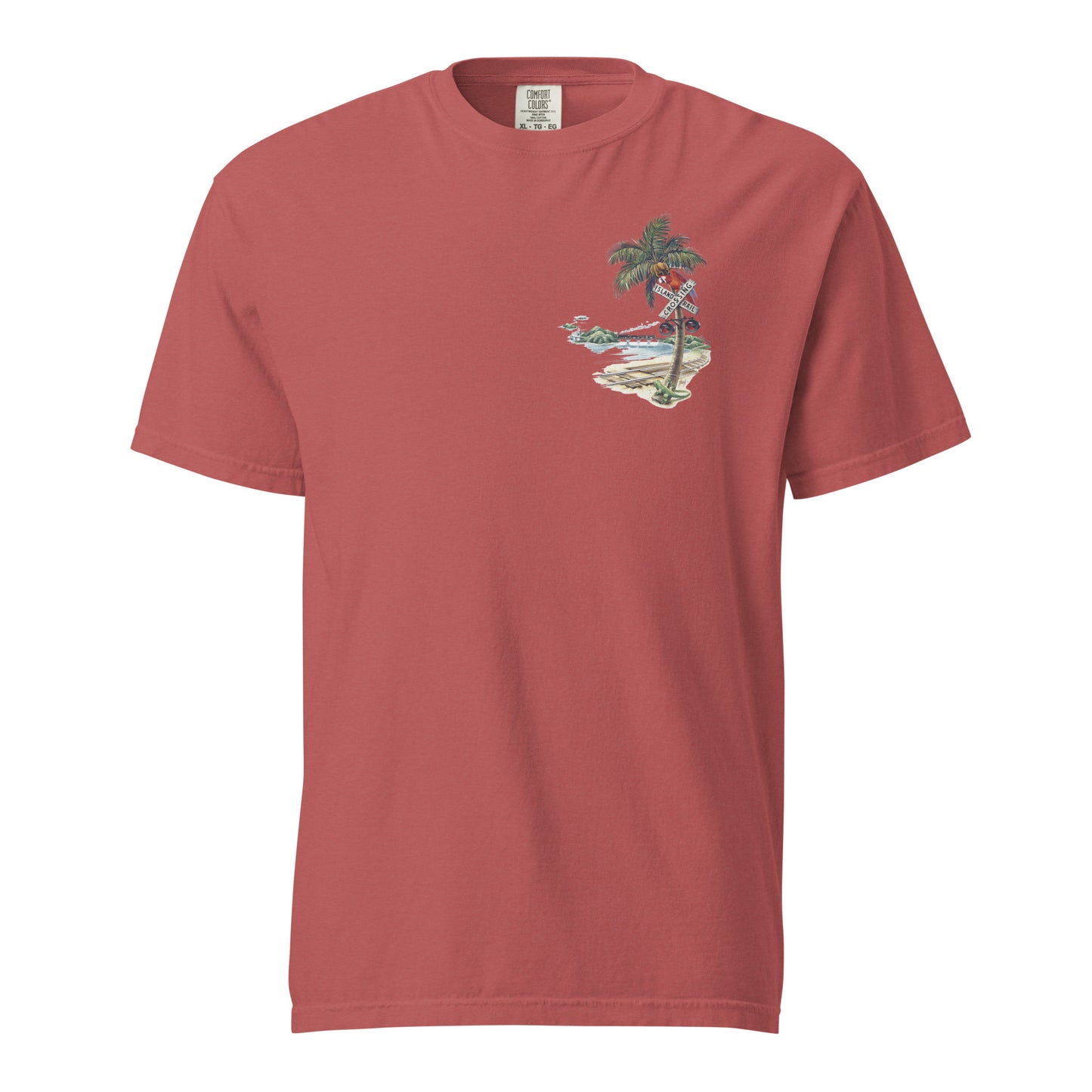 Caribbean Caboose Tee Front & Back Print Premium Tee