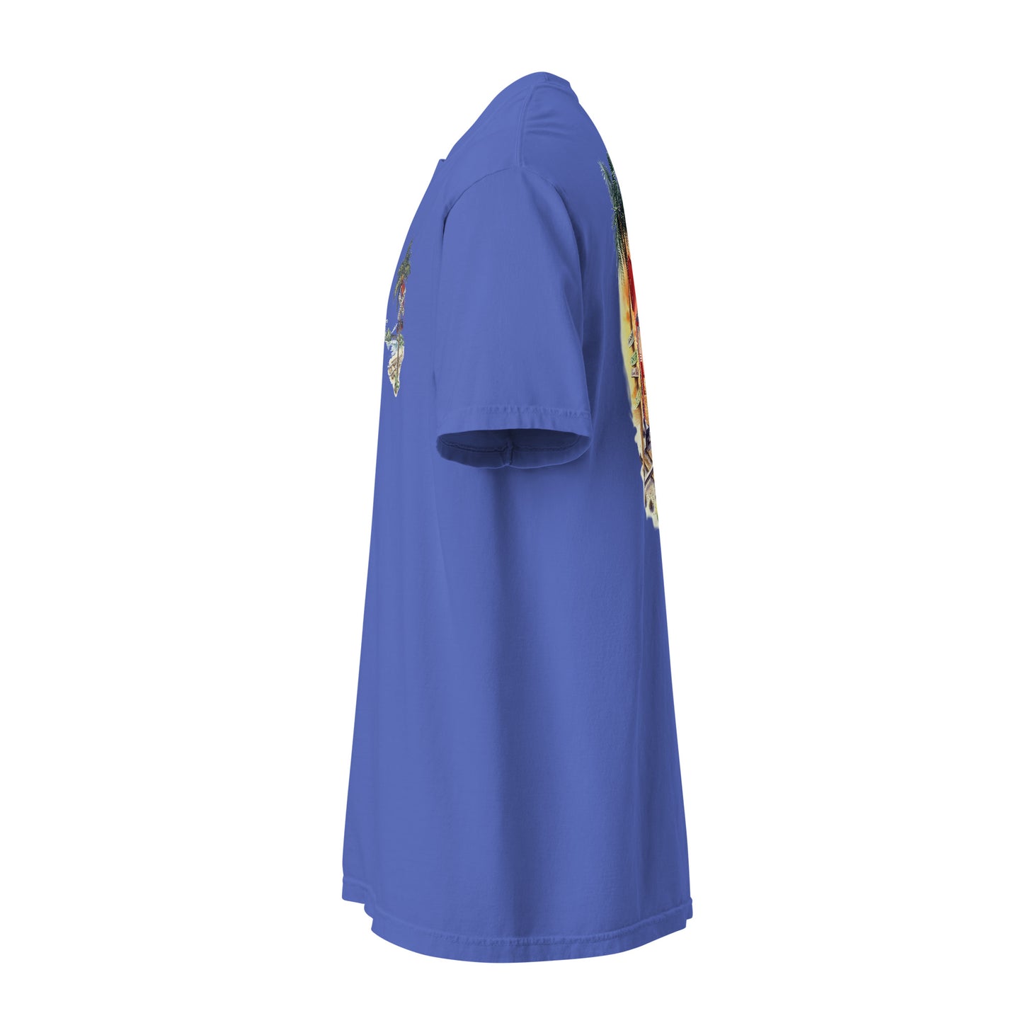 Caribbean Caboose Tee Front & Back Print Premium Tee