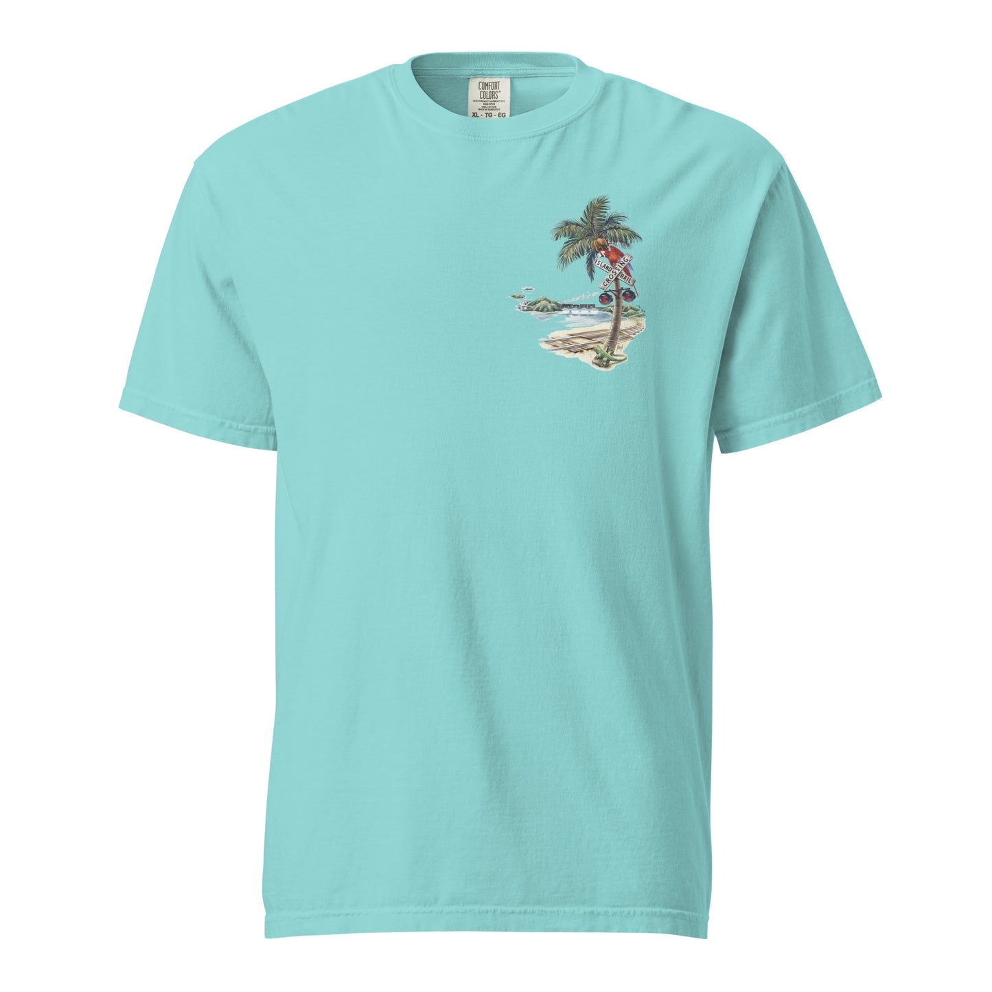 Caribbean Caboose Tee Front & Back Print Premium Tee