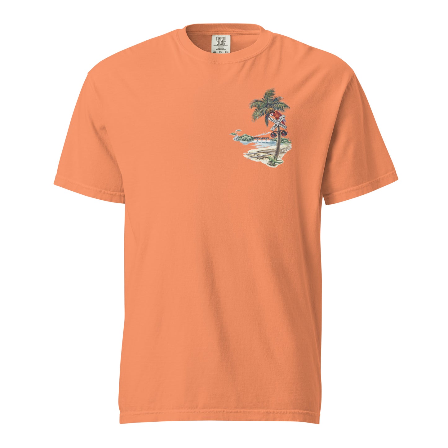 Caribbean Caboose Tee Front & Back Print Premium Tee