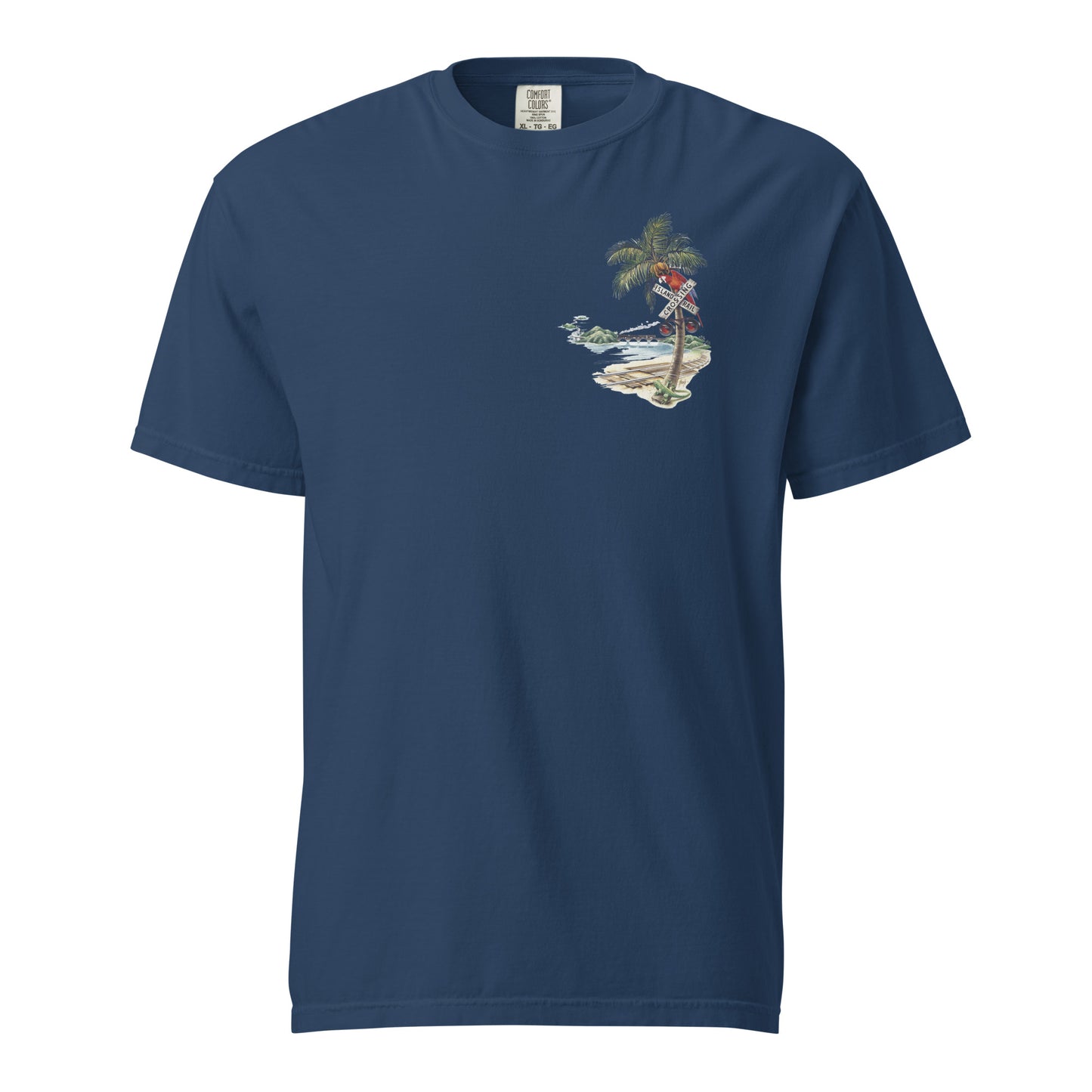 Caribbean Caboose Tee Front & Back Print Premium Tee