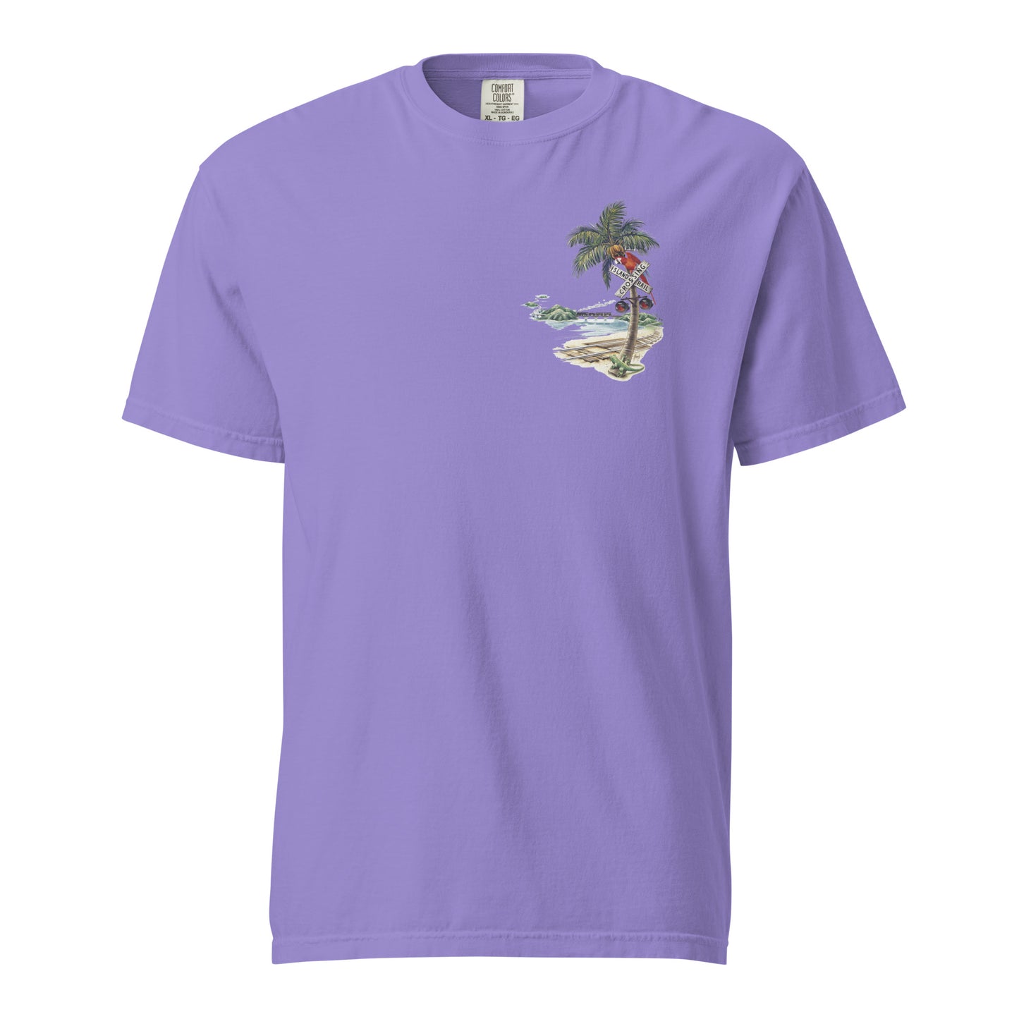Caribbean Caboose Tee Front & Back Print Premium Tee