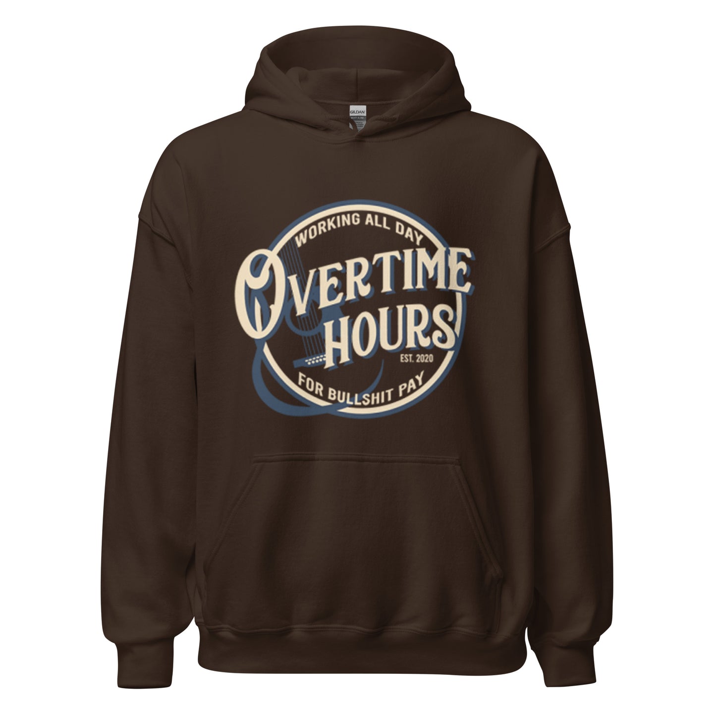 Unisex Mens Fit Oliver Anthony Rich Men North Of Richmond Overtime Hours Hoodie
