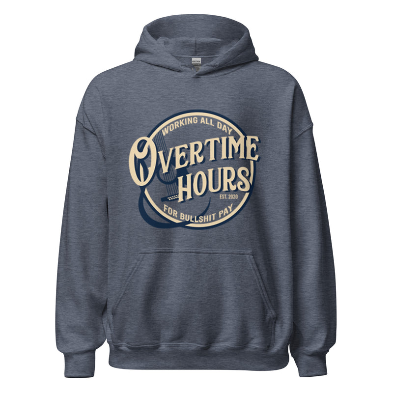Unisex Mens Fit Oliver Anthony Rich Men North Of Richmond Overtime Hours Hoodie