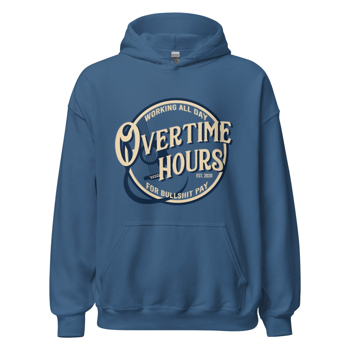 Unisex Mens Fit Oliver Anthony Rich Men North Of Richmond Overtime Hours Hoodie
