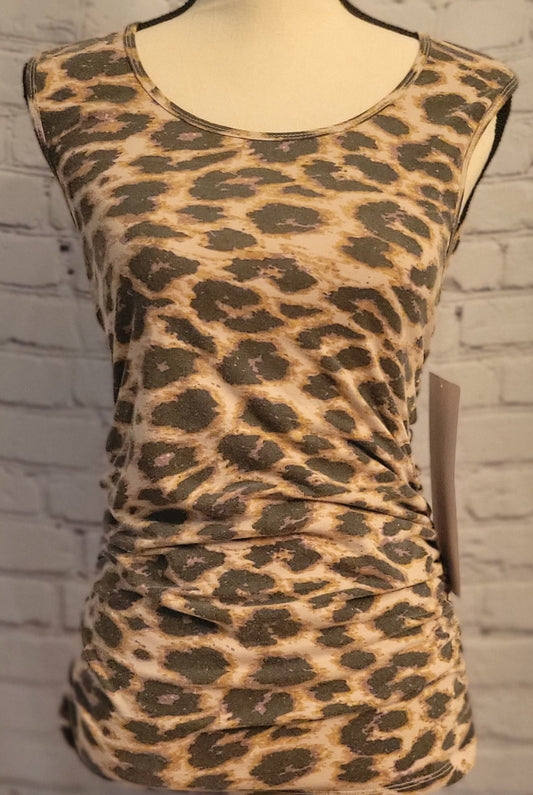 Pre-Order Women's Cheetah Print Top Blouse Shirt