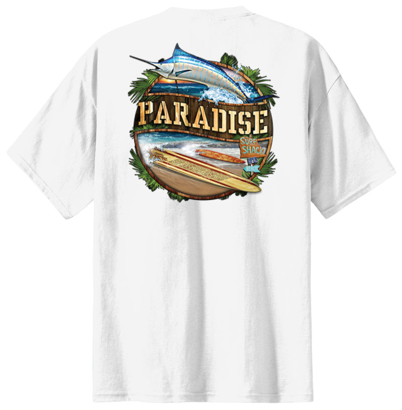 Summer White Sale Tees Jimmy Buffett Parrothead Style Republic of relax Margarita Parrot Marlin Longboard