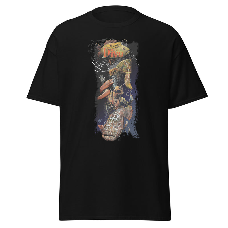 Men's Dive Bar Retro Scuba Diving T-Shirt