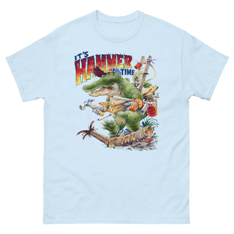 Men's Hurricane Ian Gator FloriDone Cotton T-Shirt Front Print