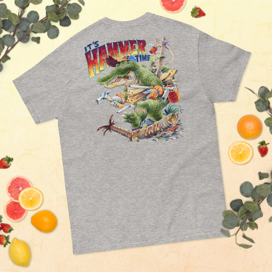 Mens Hurricane Ian Gator GitEr FloriDone Cotton Two Sided Print T-Shirt