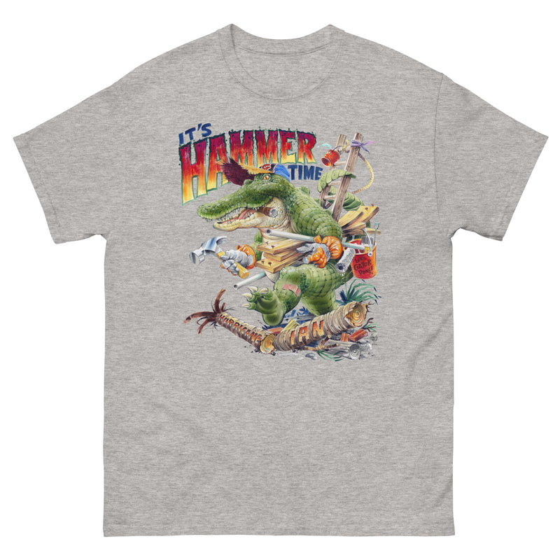 Men's Hurricane Ian Gator FloriDone Cotton T-Shirt Front Print