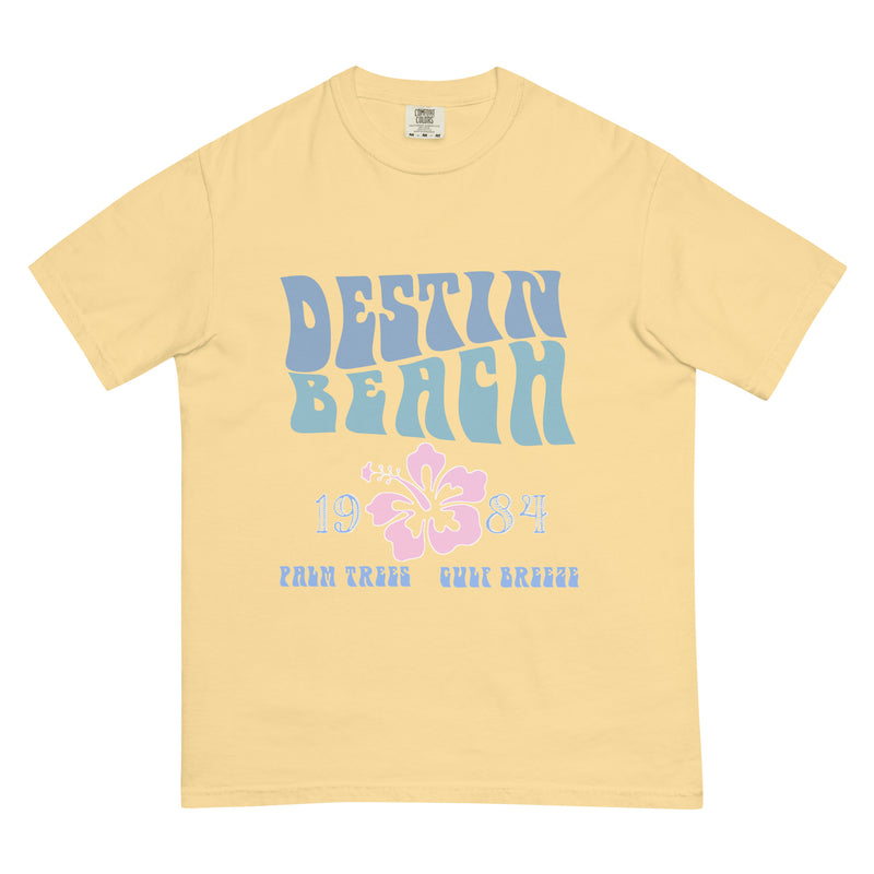 Premium Ringspun Destin Beach Endless Summer 1984 Coconut Girl T-Shirt