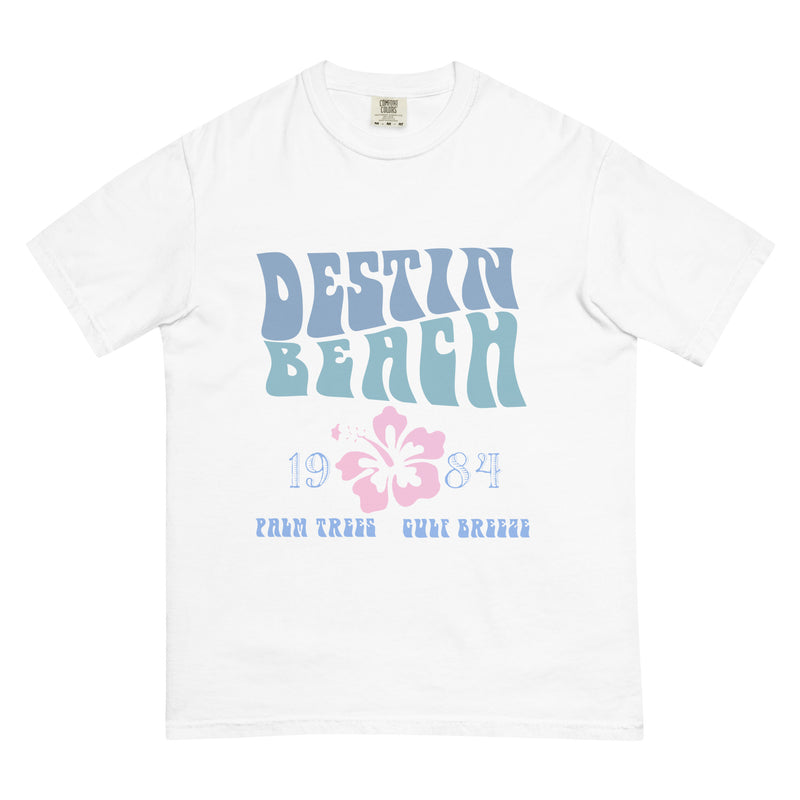 Premium Ringspun Destin Beach Endless Summer 1984 Coconut Girl T-Shirt