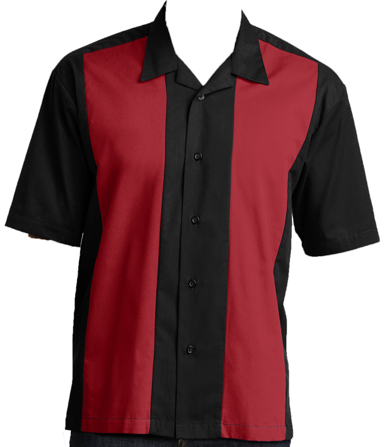 burgundy charlie sheen charley harper bowling shirt