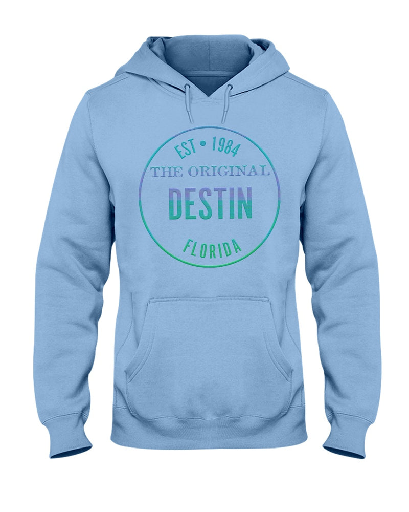 Original Destin Florida Happy Place Est 1984 Fleece Hoodie gradient