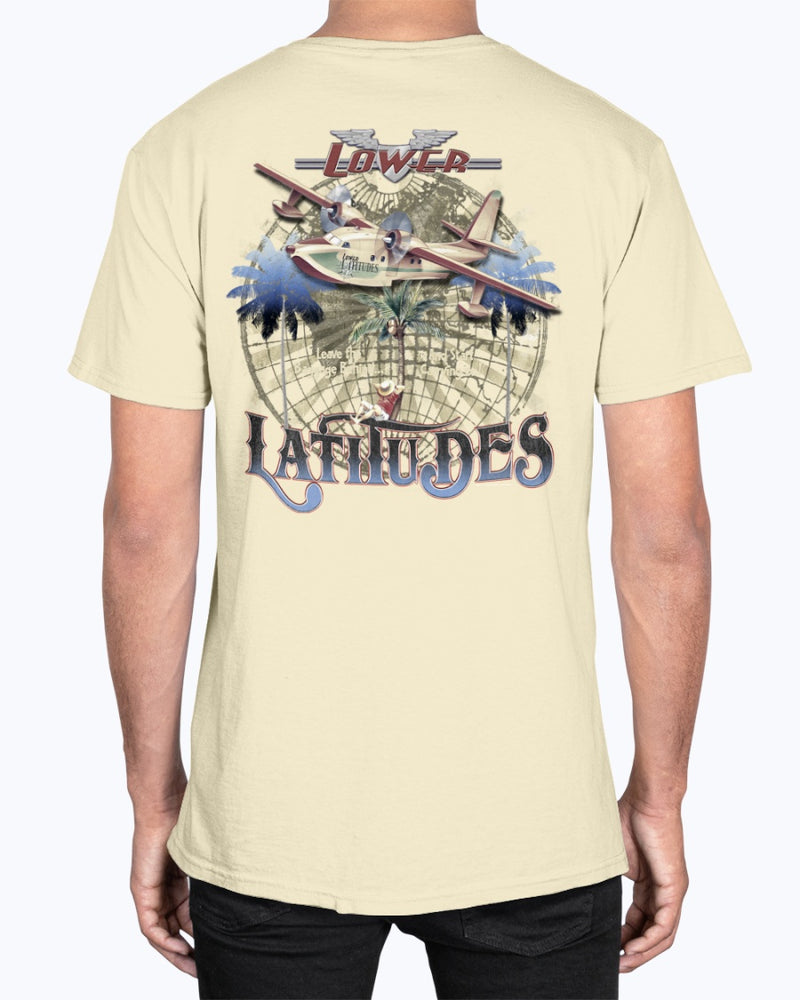 Leave the Baggage Behind & Start Carrying On 6.1 Oz Soft Washed Cotton T-shirt