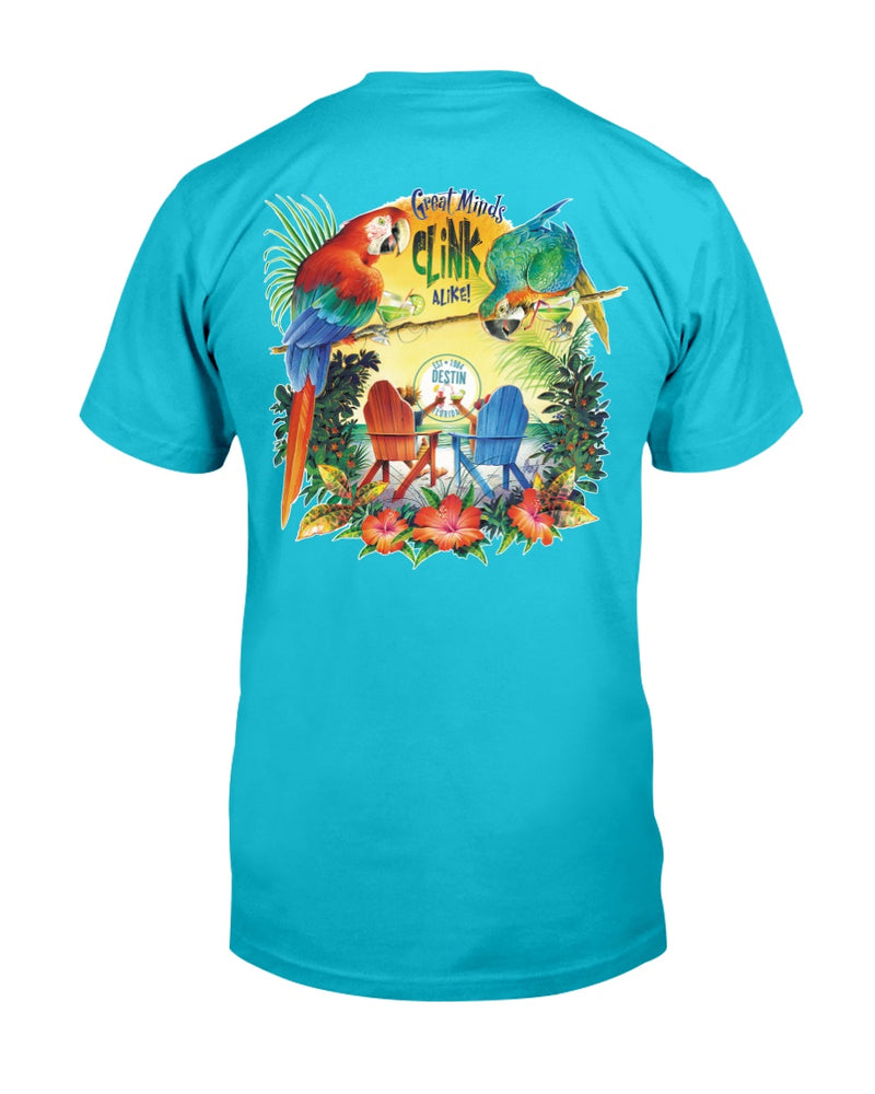 Great Minds Clink Alike Destin Florida Key West T-shirt