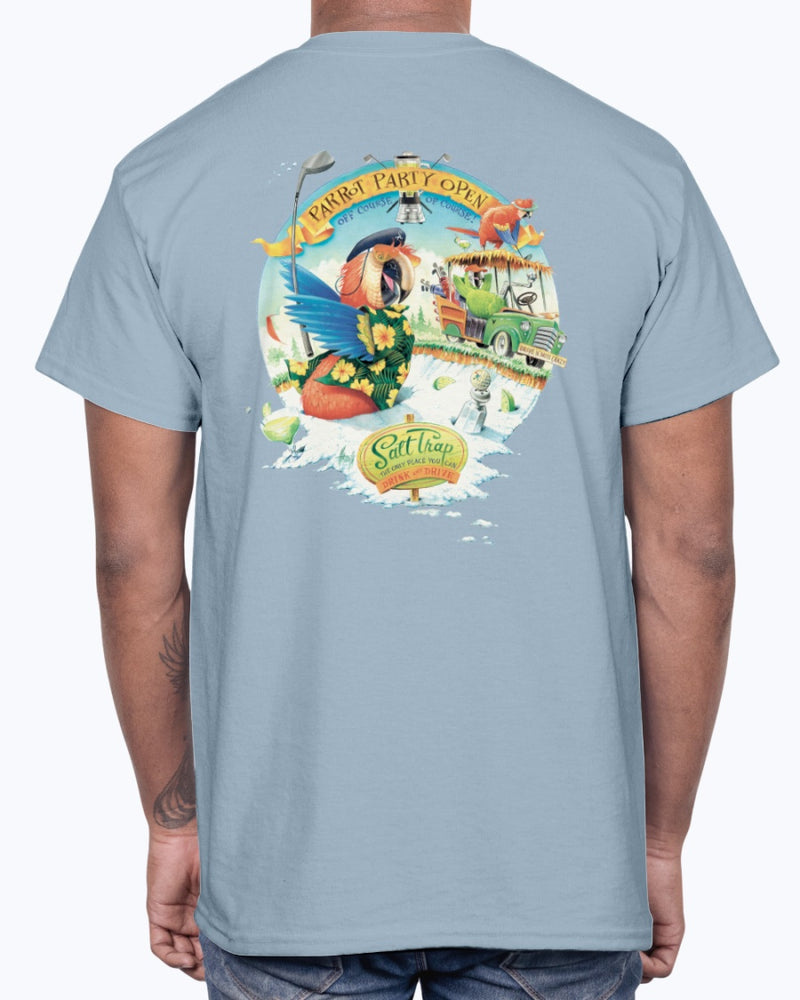 Parrot Party Open Golf T-shirt