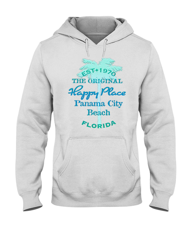 Unisex Original Panama City Beach Fleece Beach Hoodie Est 1970 White