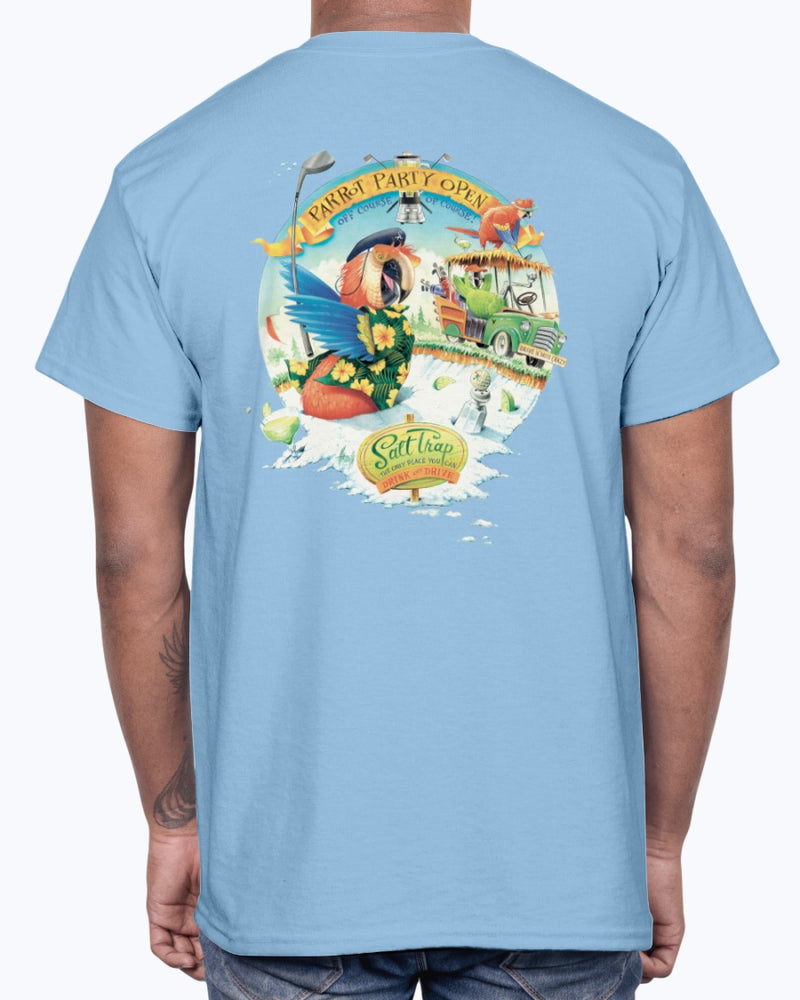 Parrot Party Open Golf T-shirt