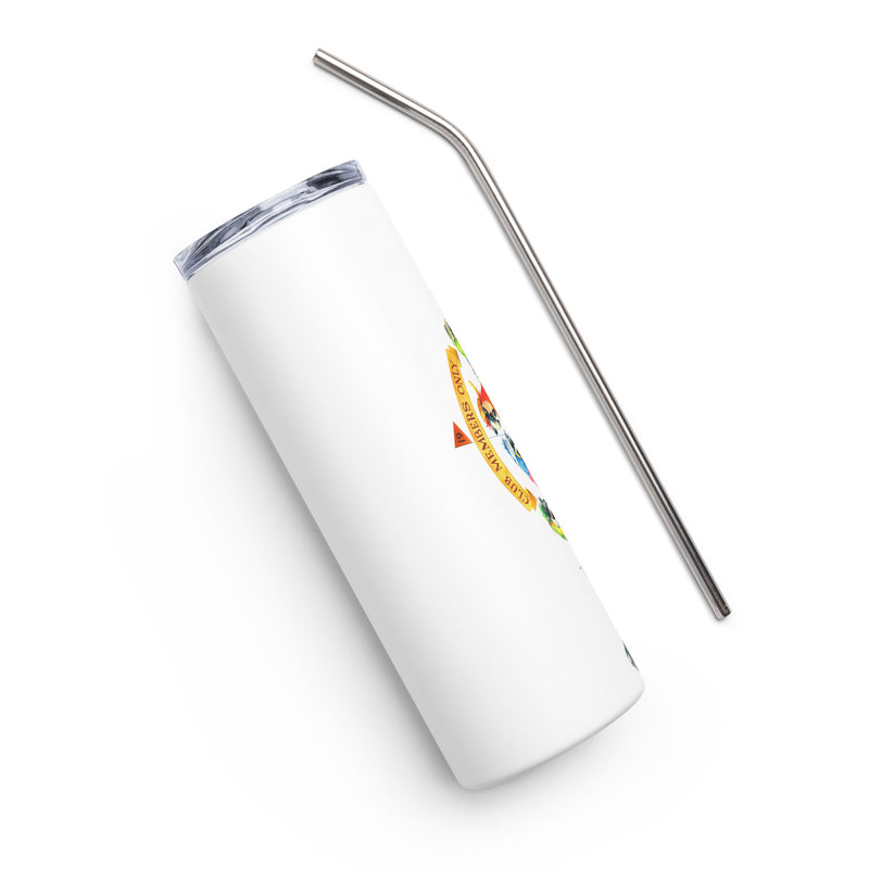 19th Hole Parrot Country Club Members Only Happy Hour Insulated Drink Tumbler Jimmy Buffett Beachy Parrothead Golf Gifts