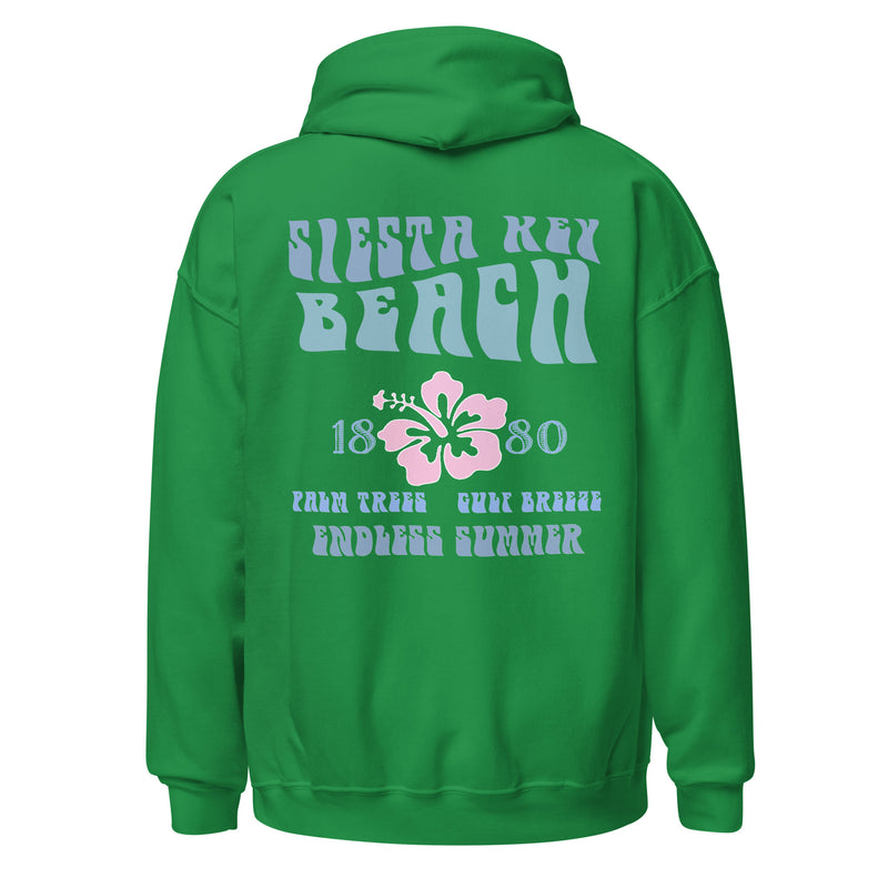 Unisex Siesta Key Beach Hoodie Mid Weight Jet-Spun Soft Feel Retro Endless Summer Womens hoodies aesthetic ocean y2k retro vintage oversized