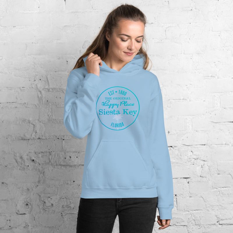 Unisex Original Siesta Key Beach Fleece Hoodie Sweatshirt Pullover