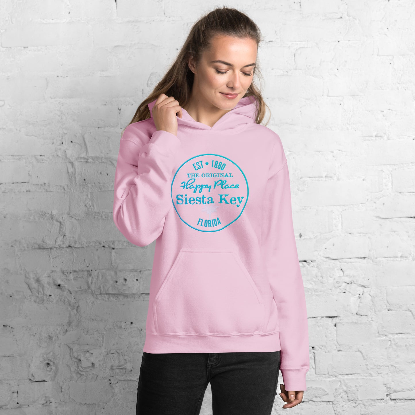Unisex Original Siesta Key Beach Fleece Hoodie Sweatshirt Pullover