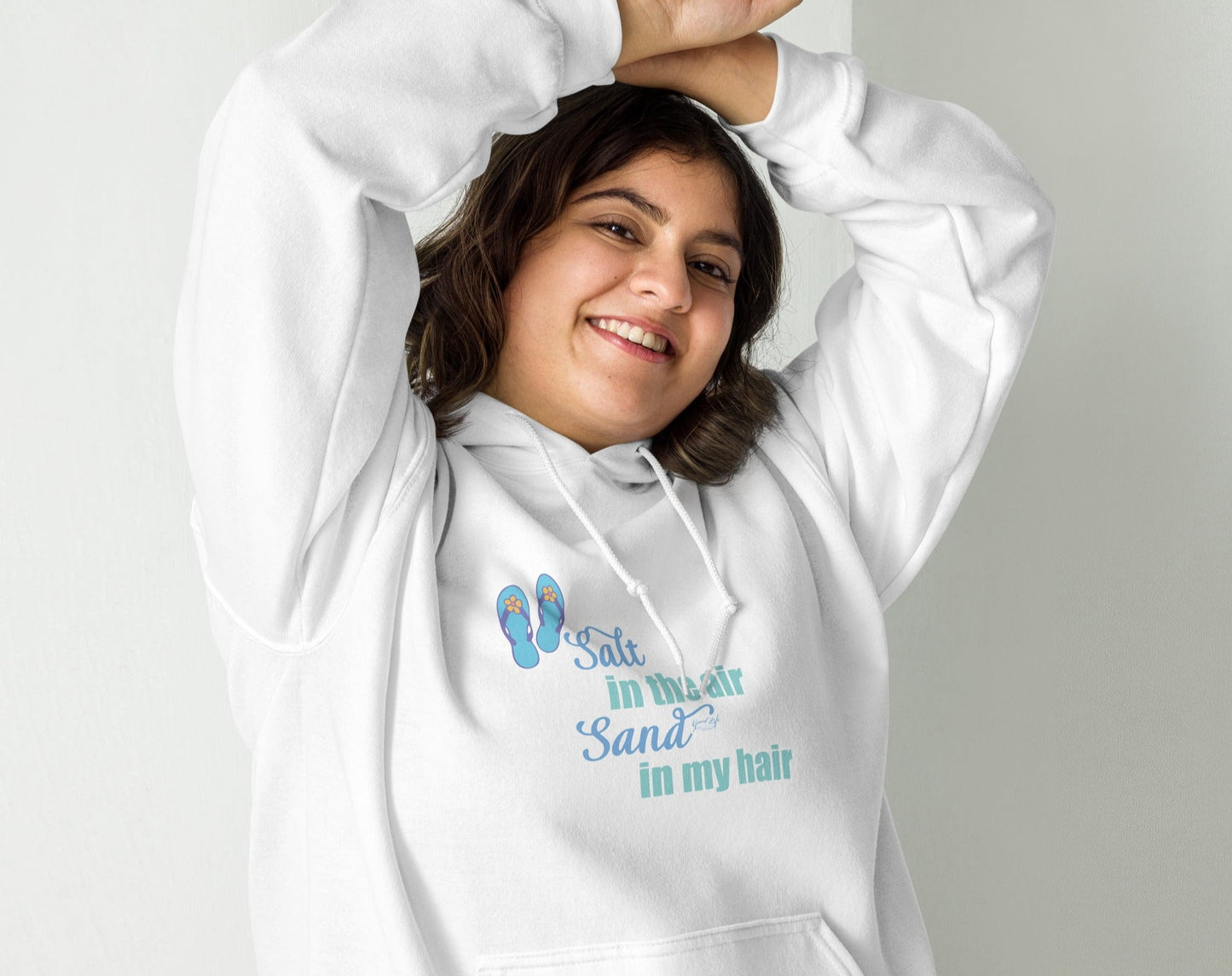 Womens Salty Sandy Hoodie Soft Style